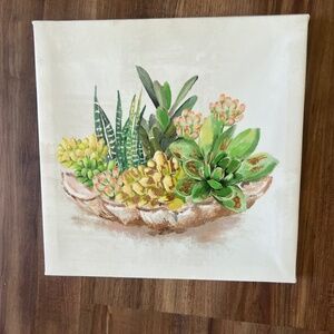 Cactus shrub pictures medium hang wall